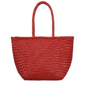 Dragon Diffusion Grace Small Leather Shoulder Bag, Red